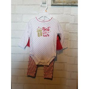 Baby Essentials baby christmas santa girls outfit 12 months